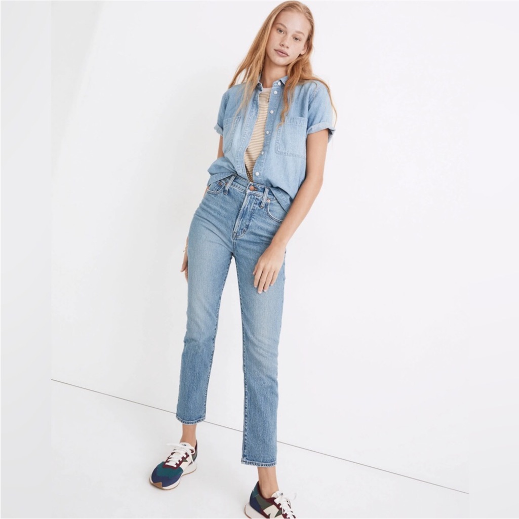 New Madewell The Perfect Vintage Jean In Banner Wash, 25